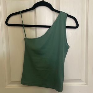 Madewell Brightside one shoulder tank. New.